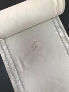 Yöresel(Köylü Bezi) Ajurlu Kumaş-Krem