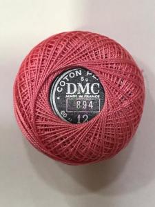 Dmc-Anchor 12 No Cotton Perle Pembe,Kırmızı Tonları 894
