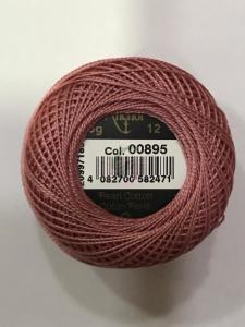 Dmc-Anchor 12 No Cotton Perle Pembe,Kırmızı Tonları 895