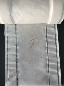 Yöresel,Ajurlu Kenarı Etamin Kumaş-Krem