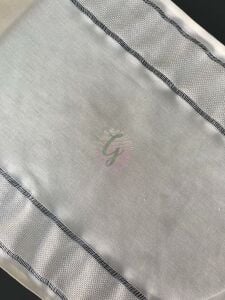 Yöresel,Ajurlu Kenarı Etamin Kumaş-Krem