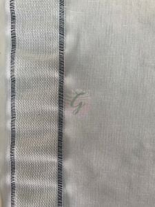 Yöresel,Ajurlu Kenarı Etamin Kumaş-Krem