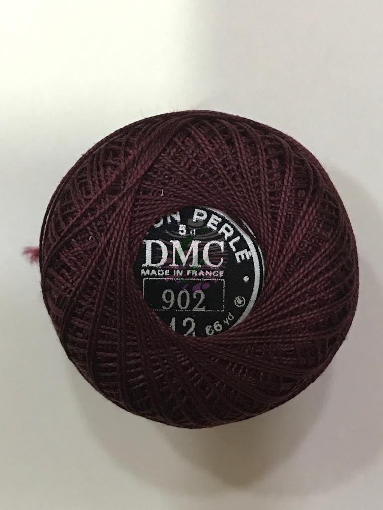 Dmc-Anchor 12 No Cotton Perle Pembe,Kırmızı Tonları 902