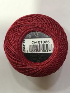 Dmc-Anchor 12 No Cotton Perle Pembe,Kırmızı Tonları 1025