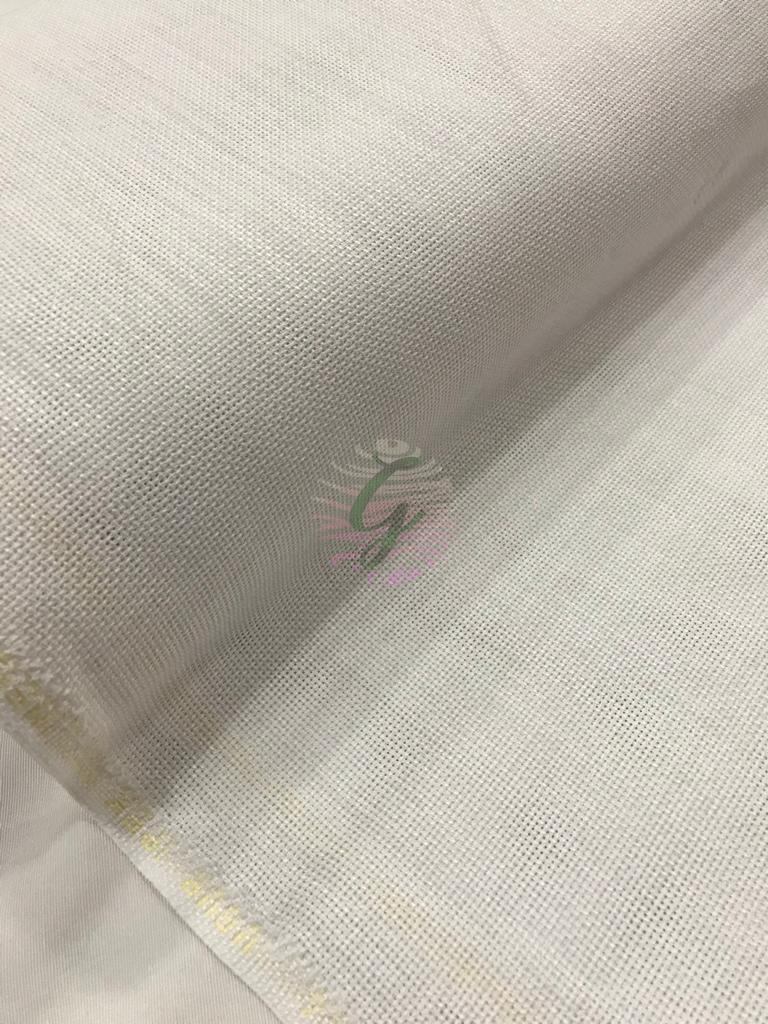 Uğur İpek Gold Linen Etamin No:17 Kar Beyaz