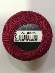 Dmc-Anchor 12 No Cotton Perle Pembe,Kırmızı Tonları 59