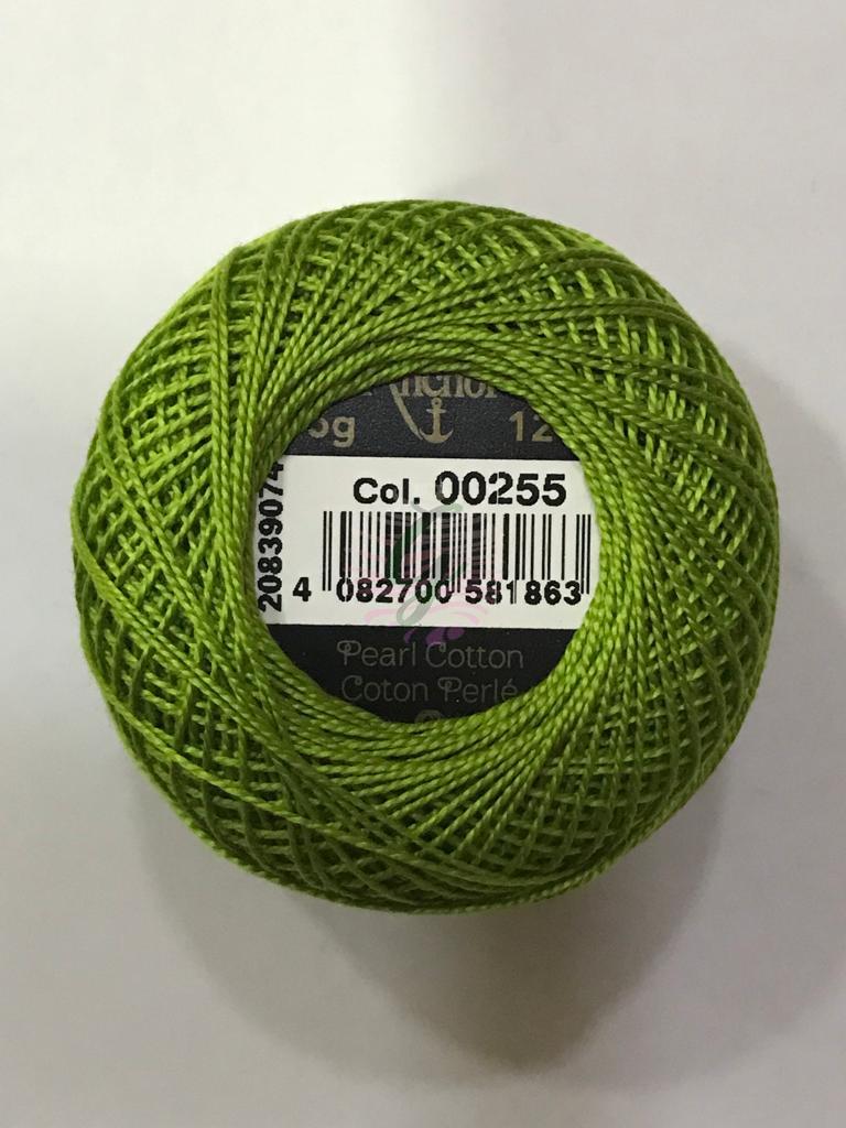 Dmc-Anchor 12 No Cotton Perle Yeşil Tonları 255