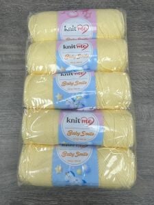 Knit Me Baby Smile (5li Paket olarak satılmaktadır) sarı