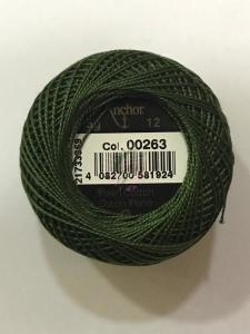 Dmc-Anchor 12 No Cotton Perle Yeşil Tonları 263