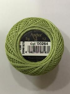 Dmc-Anchor 12 No Cotton Perle Yeşil Tonları 264