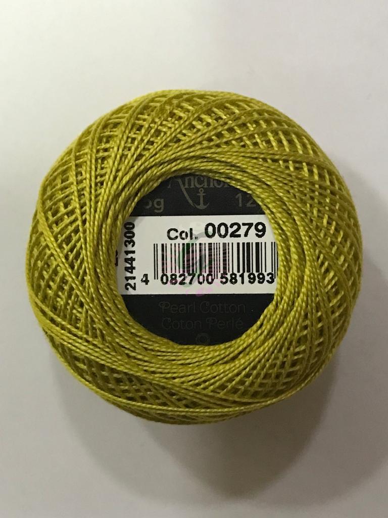 Dmc-Anchor 12 No Cotton Perle Yeşil Tonları 279