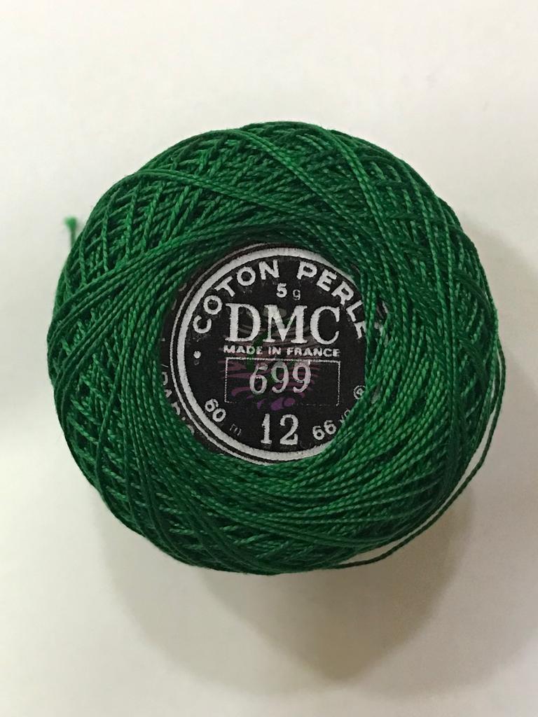 Dmc-Anchor 12 No Cotton Perle Yeşil Tonları 699