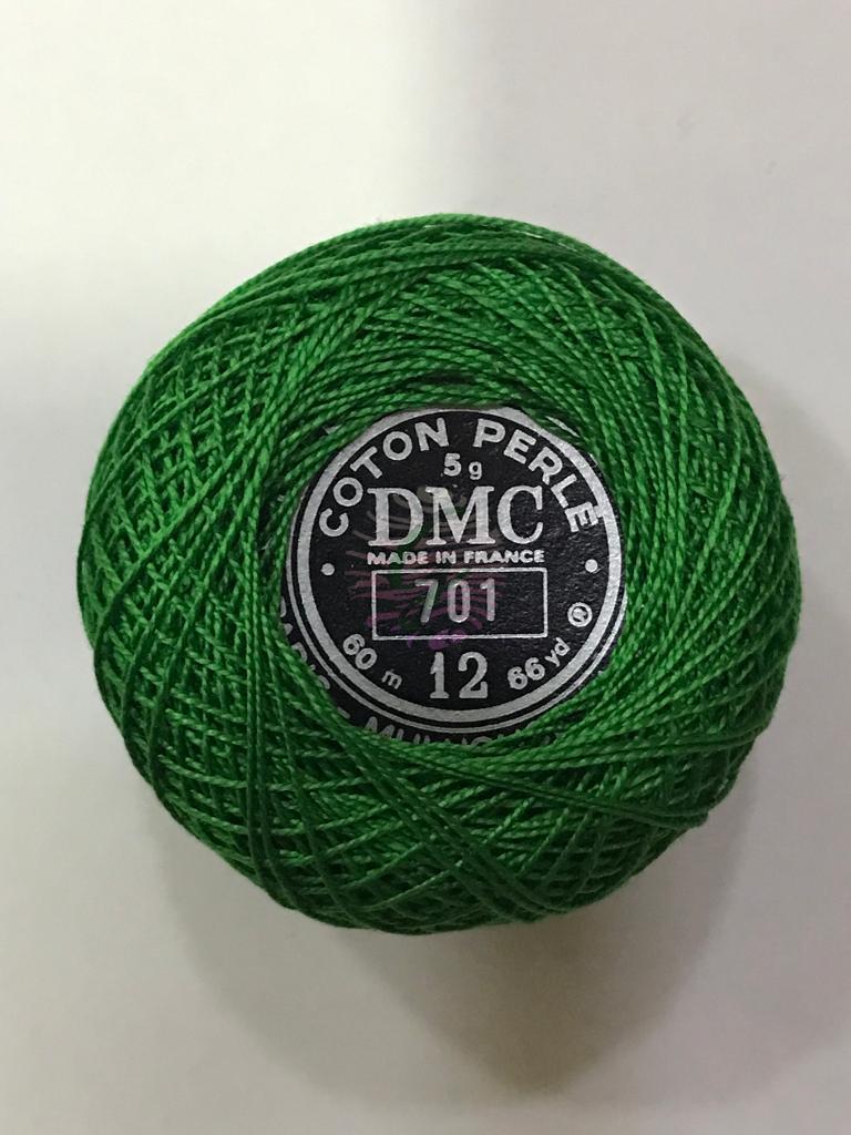 Dmc-Anchor 12 No Cotton Perle Yeşil Tonları 701