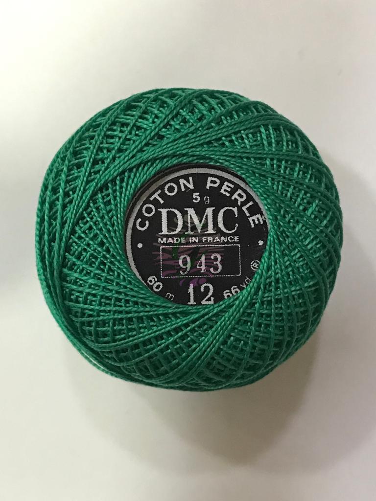 Dmc-Anchor 12 No Cotton Perle Yeşil Tonları 943