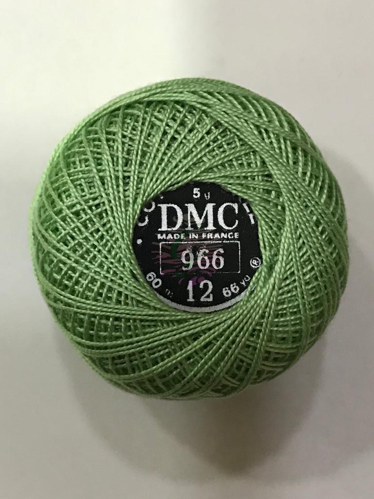 Dmc-Anchor 12 No Cotton Perle Yeşil Tonları 966