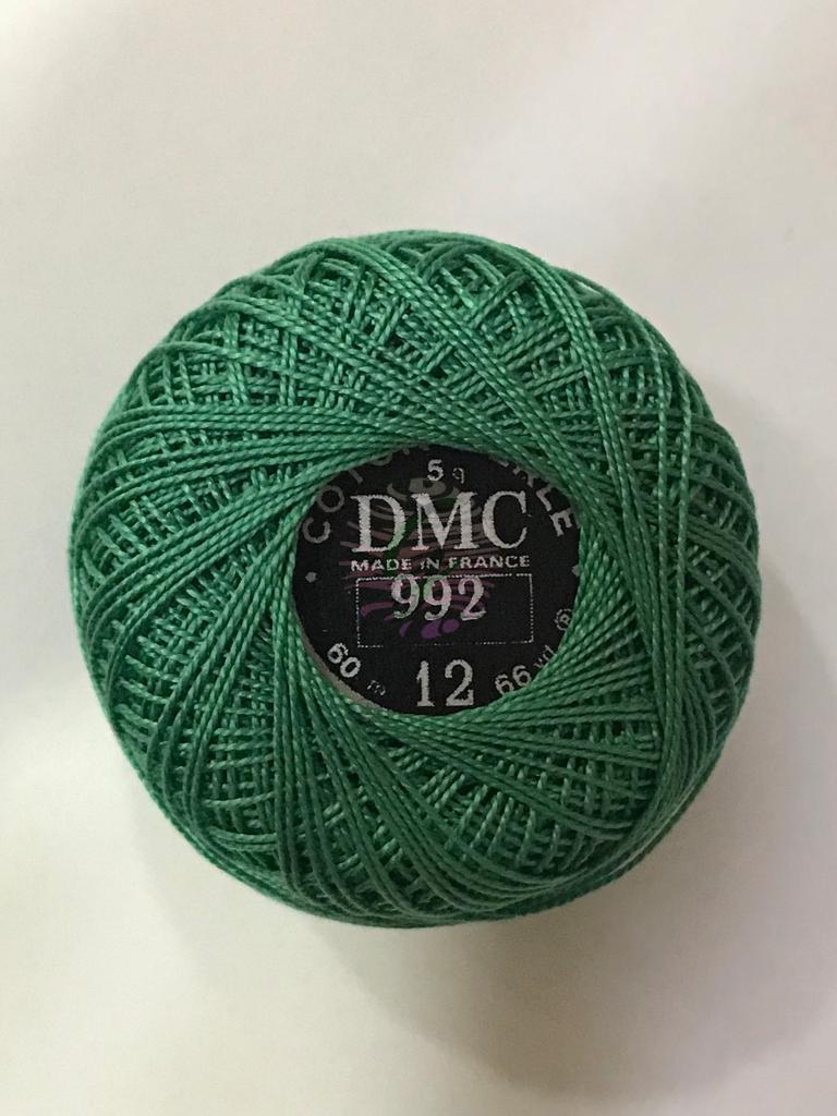Dmc-Anchor 12 No Cotton Perle Yeşil Tonları 992