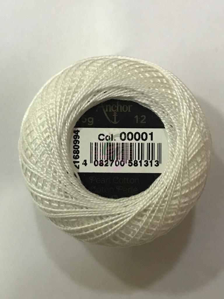 Dmc-Anchor 12 No Cotton Perle Sarı,Kahve,Siyah Tonları 01
