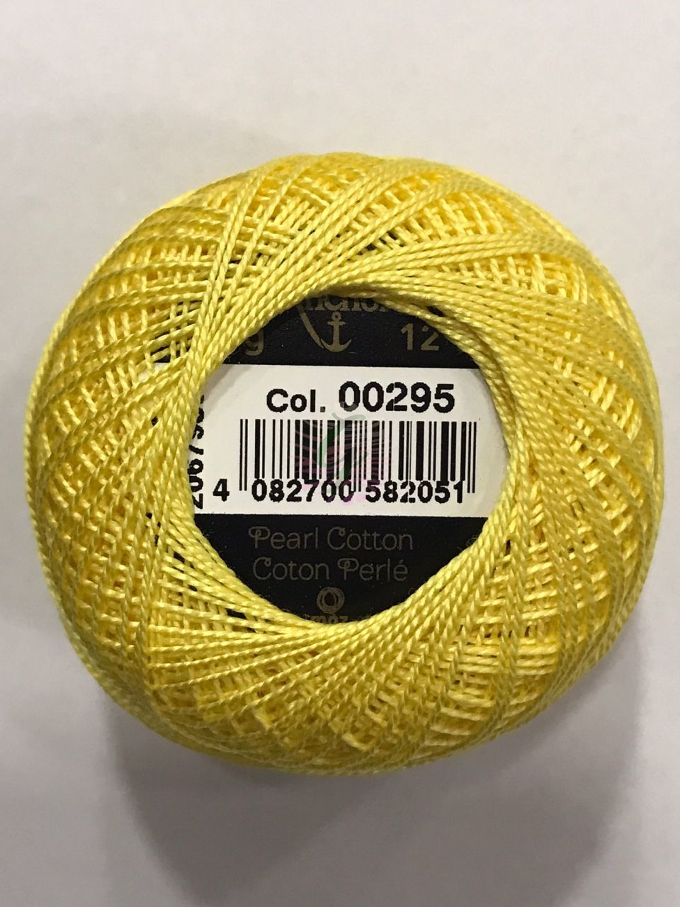 Dmc-Anchor 12 No Cotton Perle Sarı,Kahve,Siyah Tonları 295