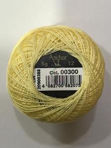 Dmc-Anchor 12 No Cotton Perle Sarı,Kahve,Siyah Tonları 300