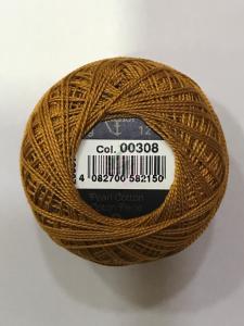 Dmc-Anchor 12 No Cotton Perle Sarı,Kahve,Siyah Tonları 308