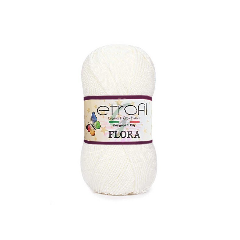 Etrofil Flora(Patik İpi) 70147 Beyaz