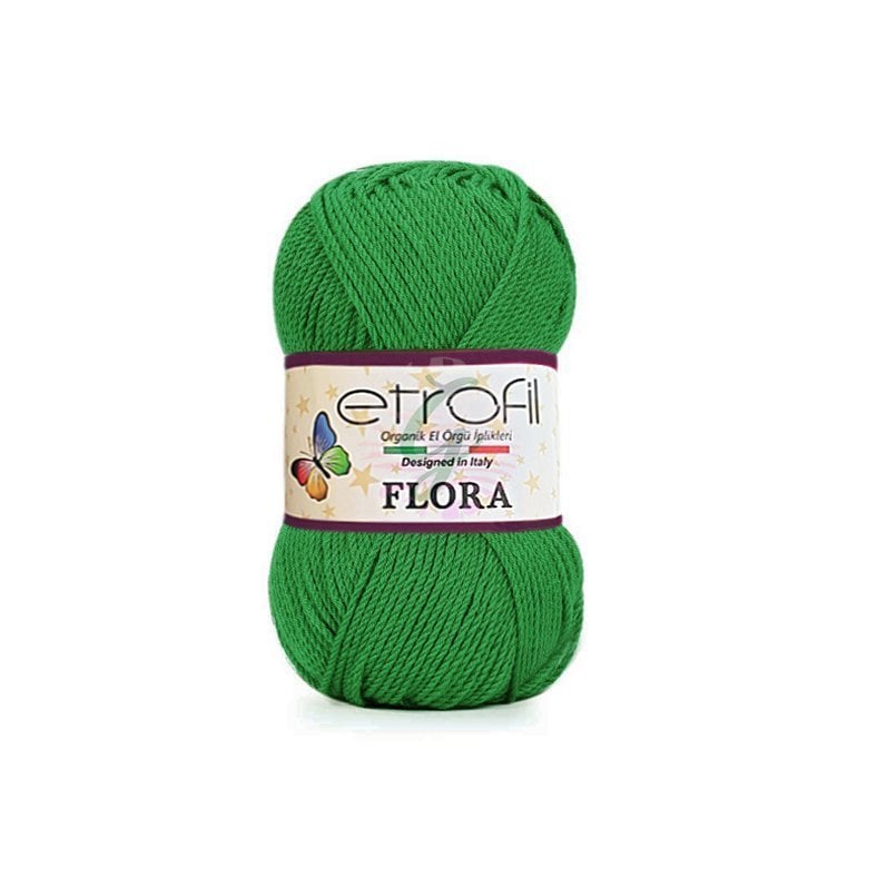Etrofil Flora(Patik İpi) 70489 Koyu Yeşil