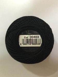 Dmc-Anchor 12 No Cotton Perle Sarı,Kahve,Siyah Tonları 403