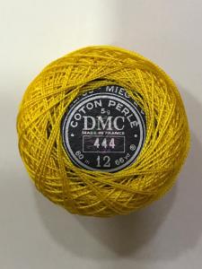 Dmc-Anchor 12 No Cotton Perle Sarı,Kahve,Siyah Tonları 444