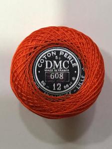 Dmc-Anchor 12 No Cotton Perle Sarı,Kahve,Siyah Tonları 608