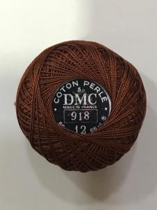 Dmc-Anchor 12 No Cotton Perle Sarı,Kahve,Siyah Tonları 918