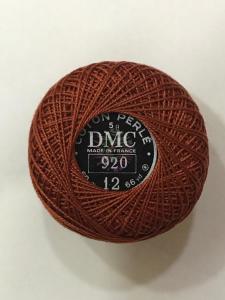 Dmc-Anchor 12 No Cotton Perle Sarı,Kahve,Siyah Tonları 920
