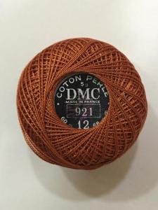 Dmc-Anchor 12 No Cotton Perle Sarı,Kahve,Siyah Tonları 921