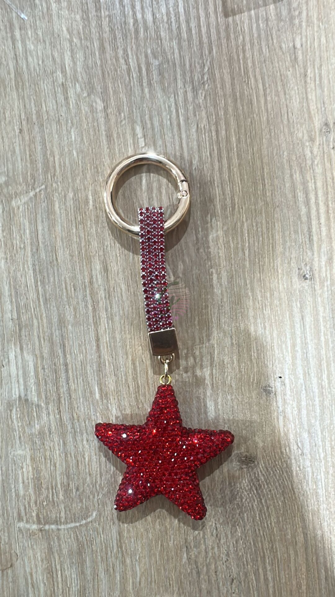 Yıldız Anahtarlık Kırmızı