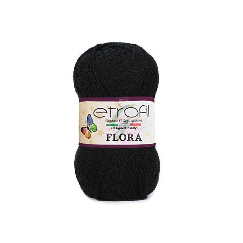 Etrofil Flora(Patik İpi) 70968 Siyah
