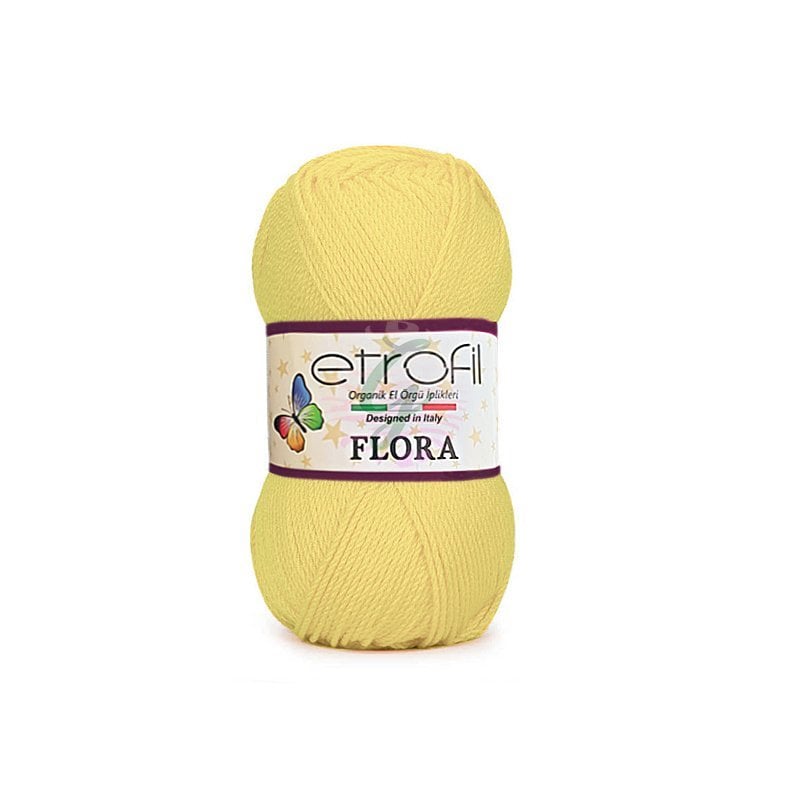 Etrofil Flora(Patik İpi) 72001 Açık Sarı