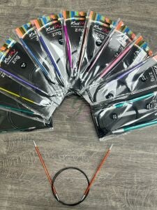 KnitPro Zing Misinalı Şiş 80 cm