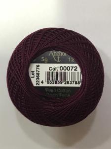 Dmc-Anchor 12 No Cotton Perle Mor,Mavi Tonları 72