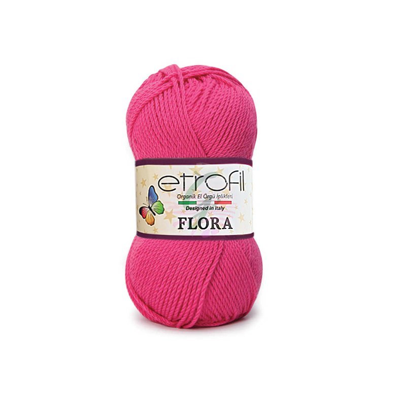 Etrofil Flora(Patik İpi) 73028 Şeker Pembe
