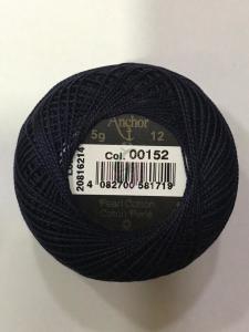 Dmc-Anchor 12 No Cotton Perle Mor,Mavi Tonları 152