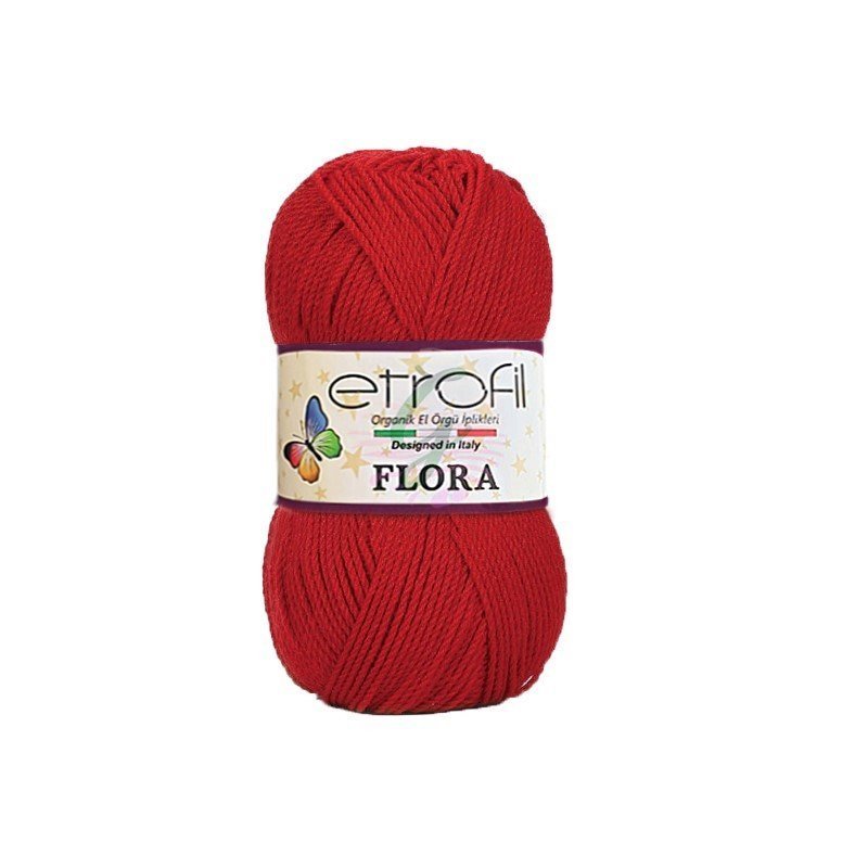Etrofil Flora(Patik İpi) 73034 Kırmızı