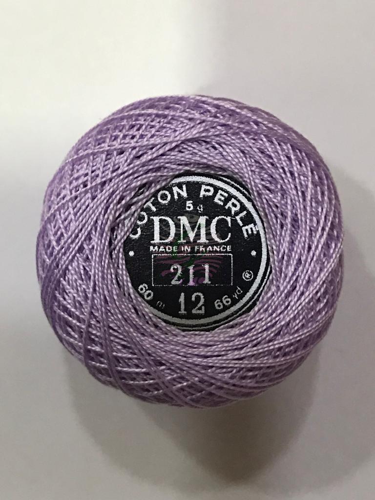Dmc-Anchor 12 No Cotton Perle Mor,Mavi Tonları 211