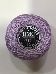 Dmc-Anchor 12 No Cotton Perle Mor,Mavi Tonları 211