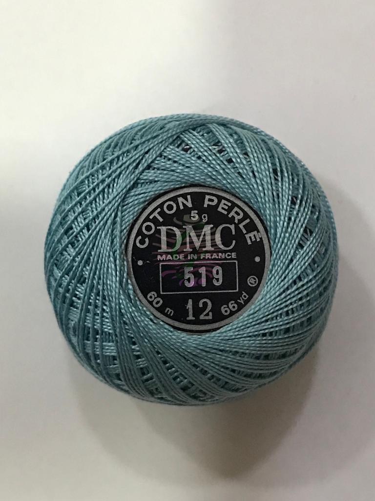 Dmc-Anchor 12 No Cotton Perle Mor,Mavi Tonları 519