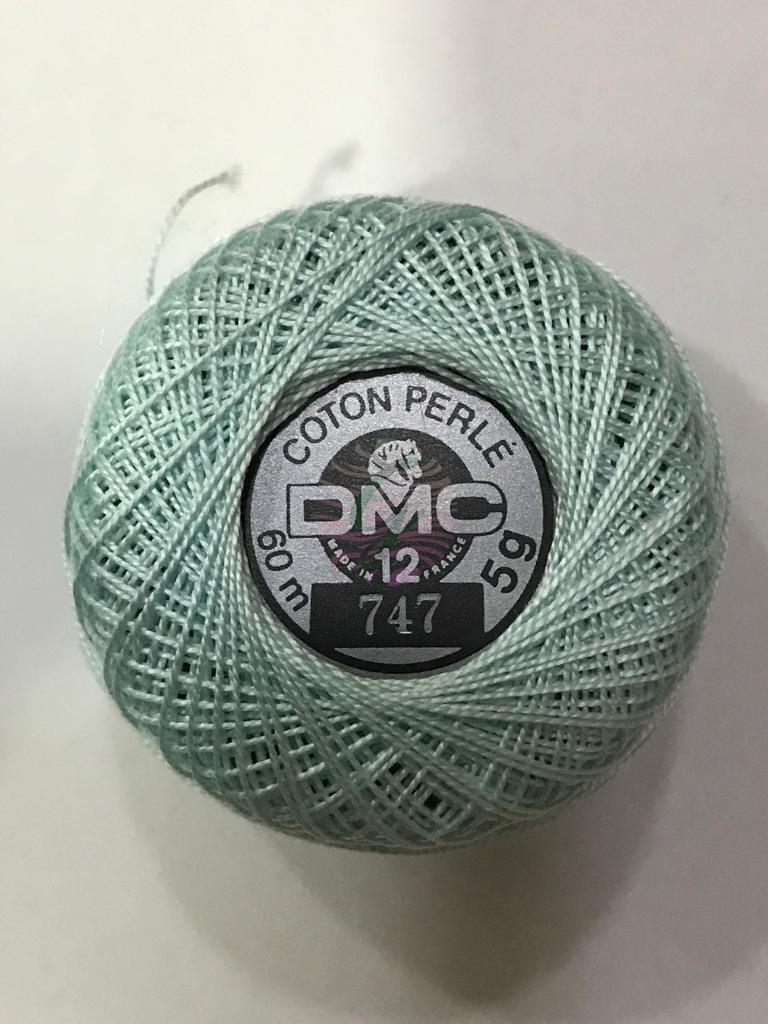Dmc-Anchor 12 No Cotton Perle Mor,Mavi Tonları 747