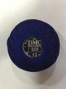 Dmc-Anchor 12 No Cotton Perle Mor,Mavi Tonları 820