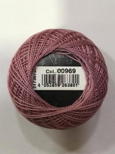 Dmc-Anchor 12 No Cotton Perle Mor,Mavi Tonları 969