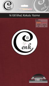 Cenk Düz Yazma 100 cm-027 Marsala