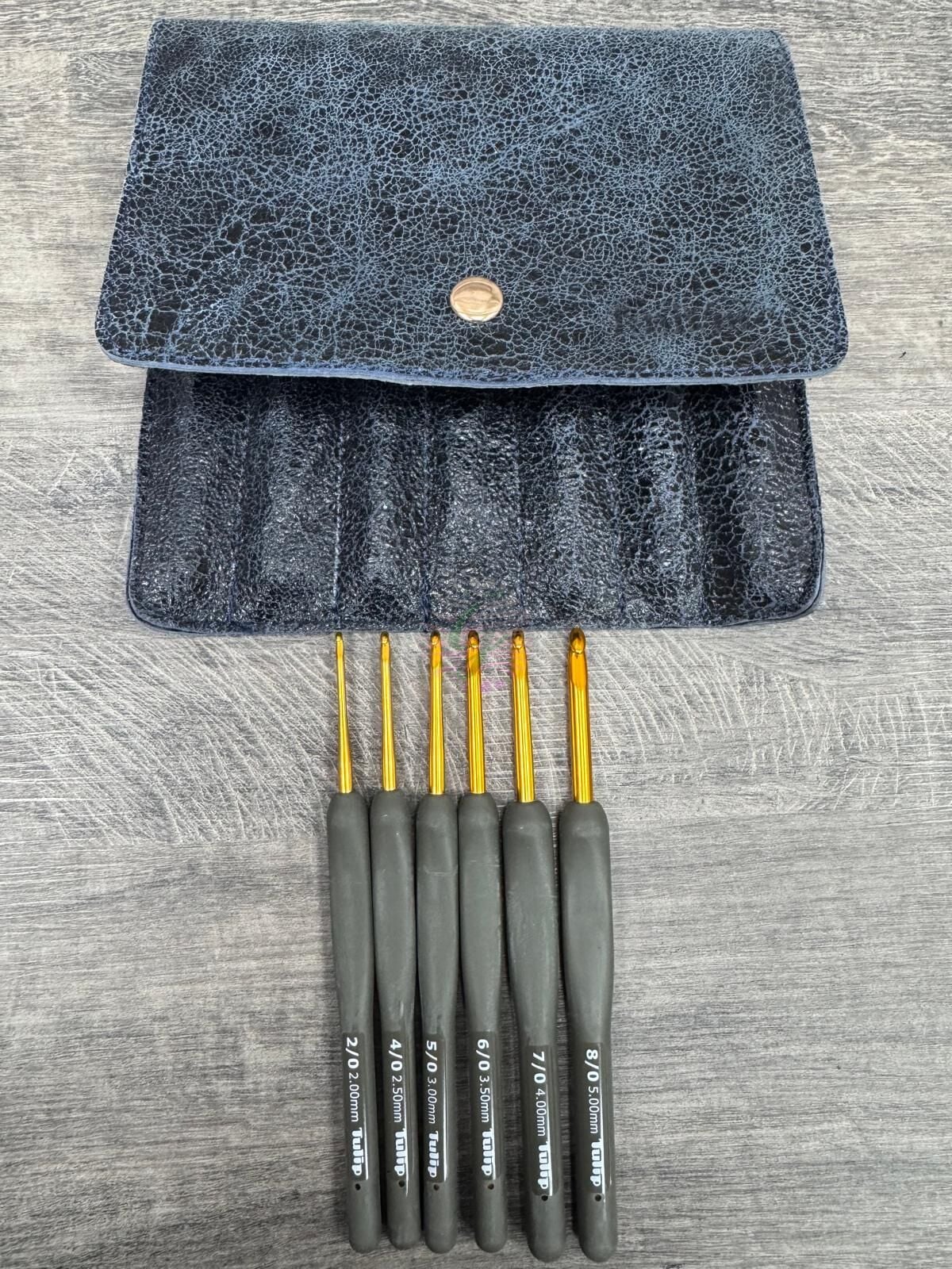 Tulip Mind Tığ Özel Deri Çanta Seti