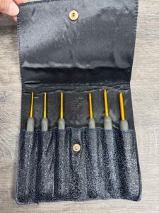 Tulip Mind Tığ Özel Deri Çanta Seti