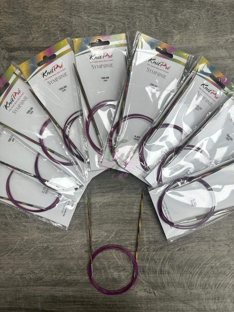 KnitPro Symfonie Misinalı Şiş 100 cm